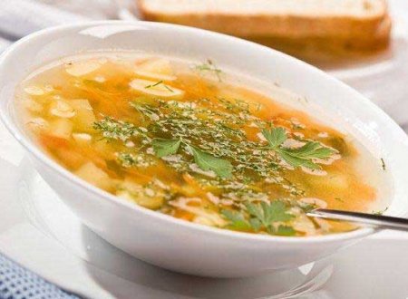 Рецепт суп с овощами