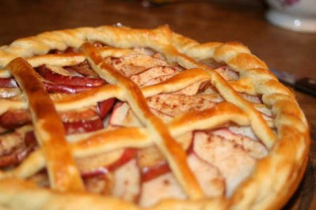 Рецепт пирог слоеный с яблоками